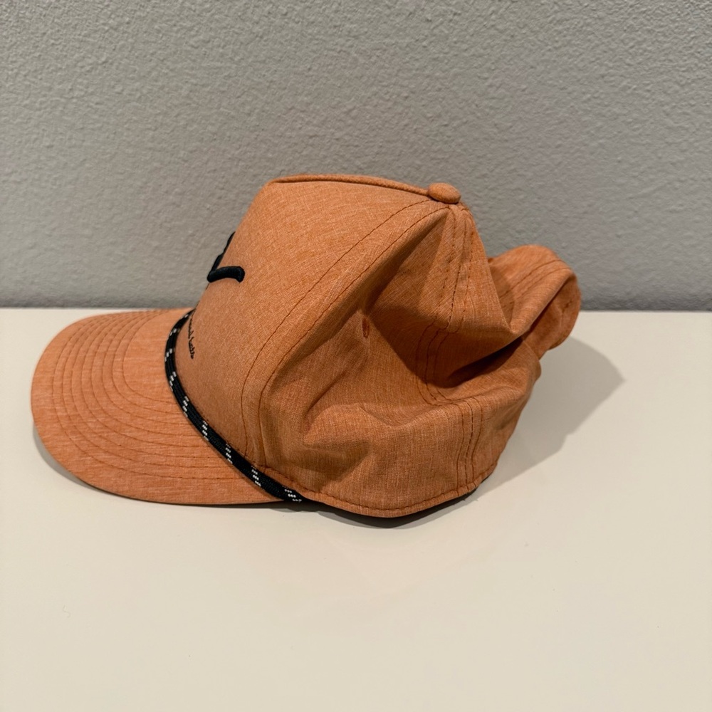 Icon JAW Gold Orange and Black Pukka Hat Baseball Adjustable Cap - Picture 4 of 6